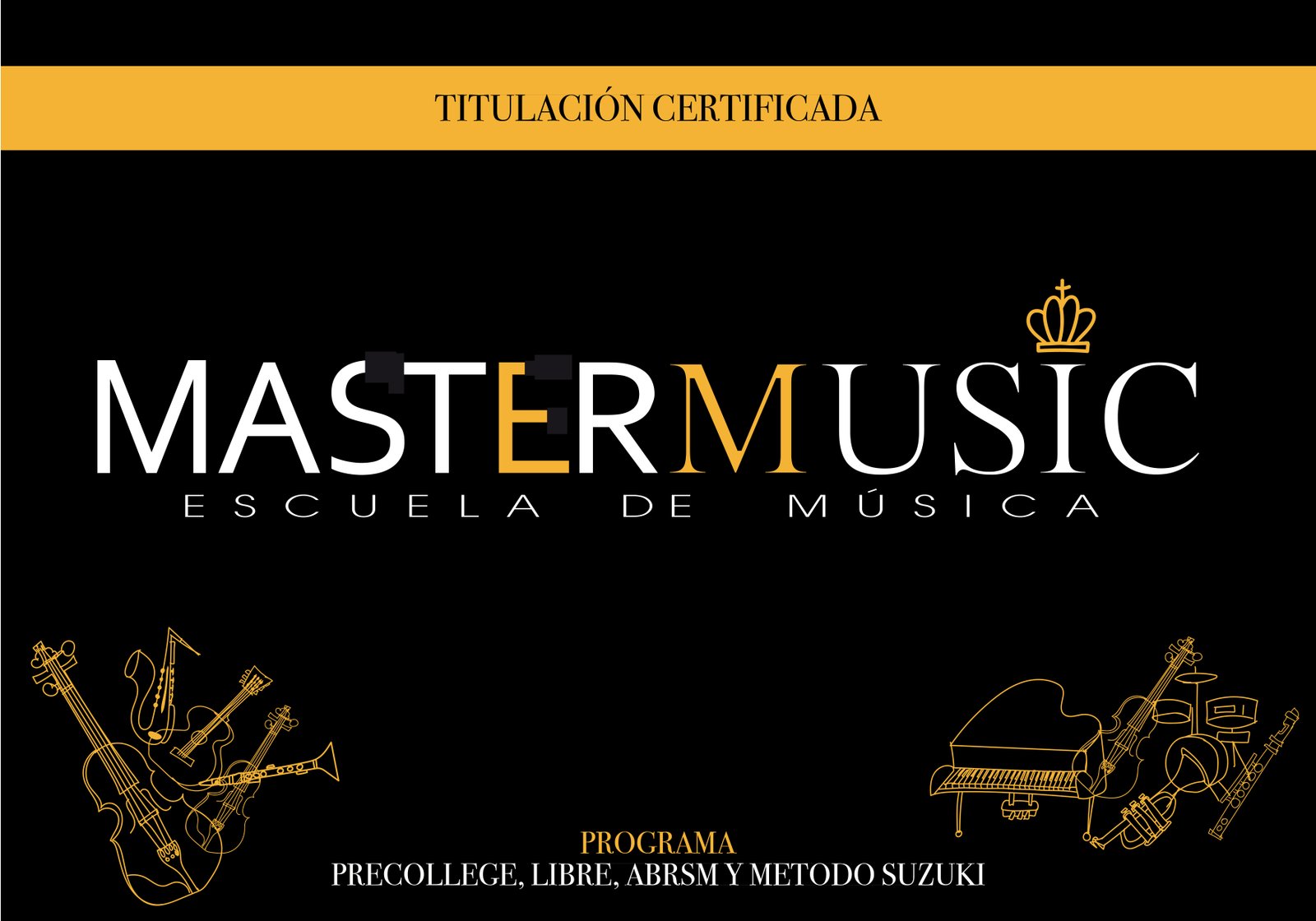 Logotipo Master Music